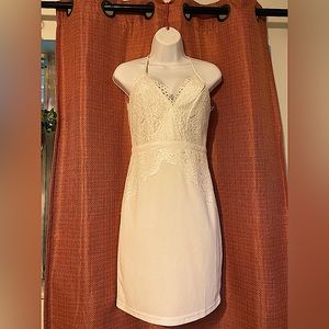 White Charlotte Russe dress, Medium